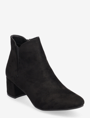 Tamaris - Women Boots - stövletter - black suede - 0
