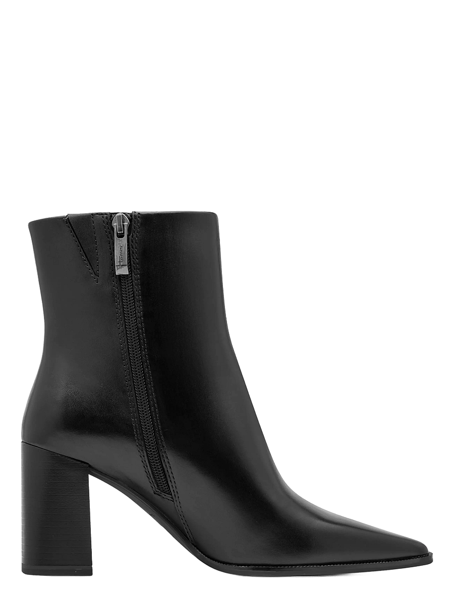 Tamaris - Women Boots - kontsaga poolsaapad - black - 2