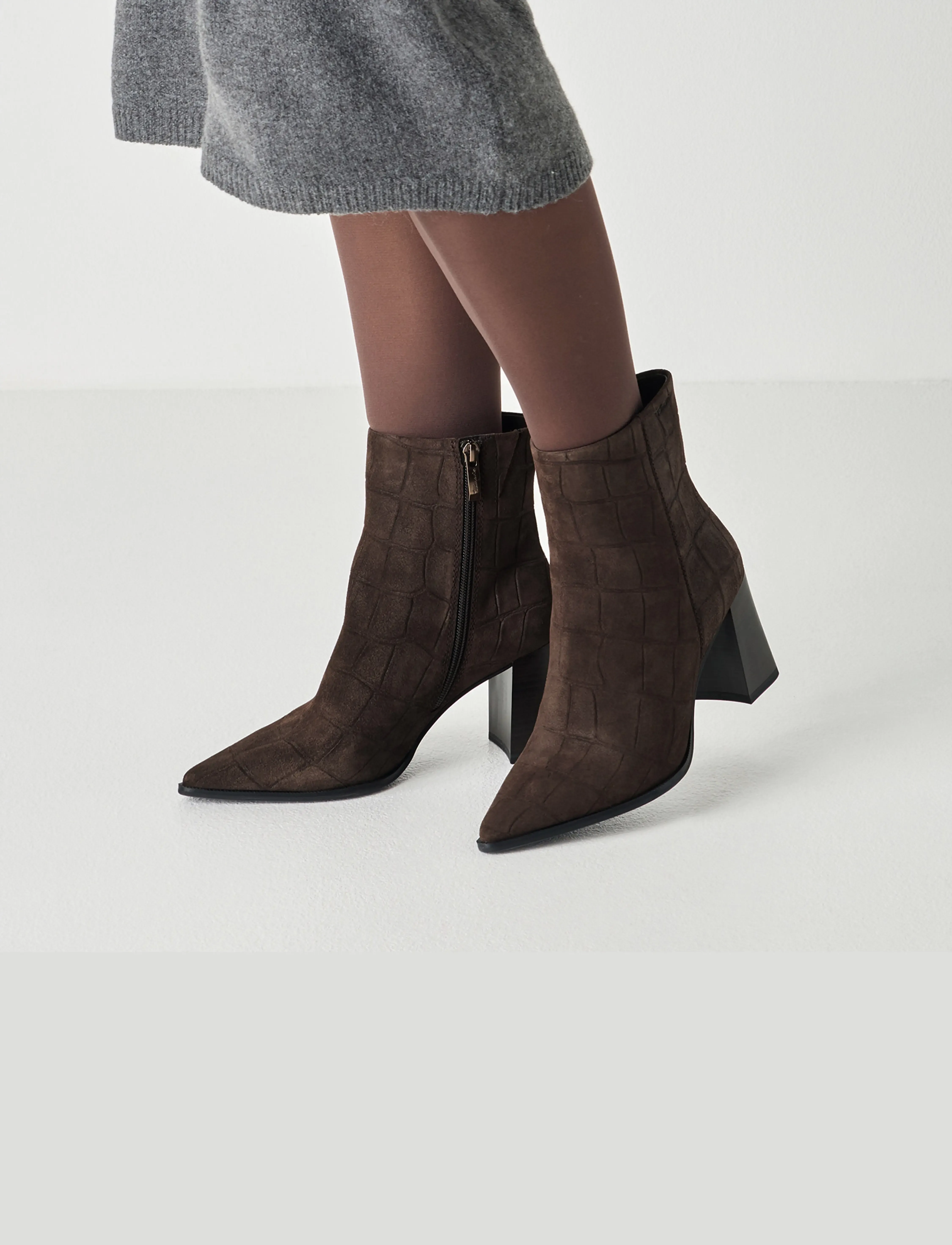 Tamaris - Women Boots - stiefeletten mit absatz - cigar structure - 5