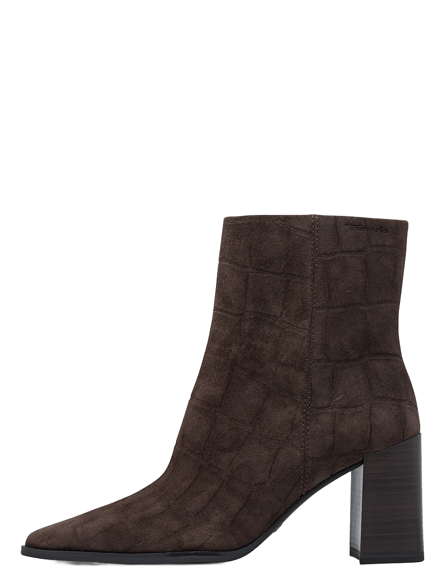 Tamaris - Women Boots - stiefeletten mit absatz - cigar structure - 1