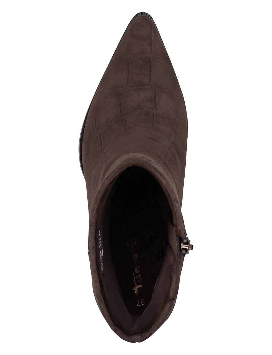 Tamaris - Women Boots - stiefeletten mit absatz - cigar structure - 4