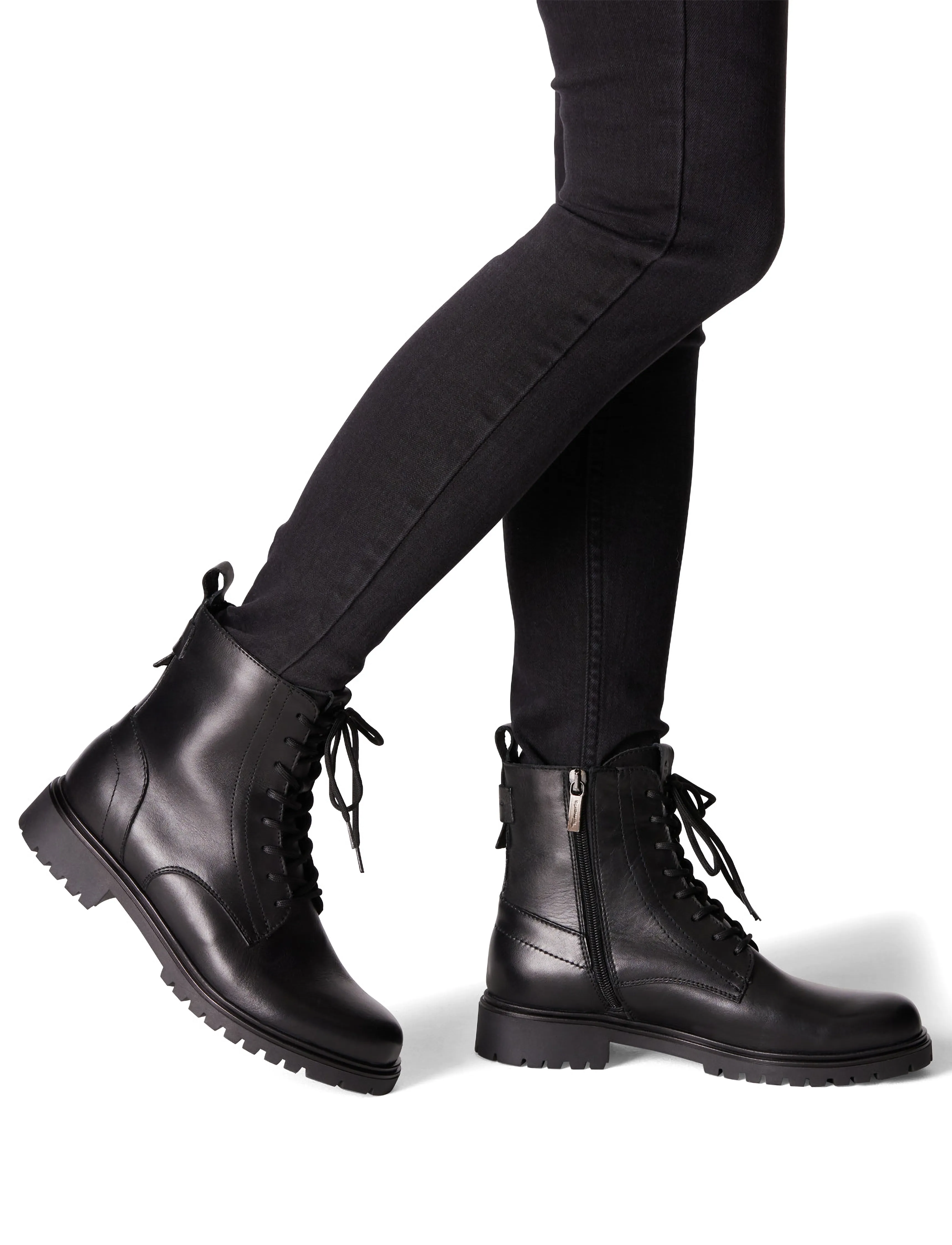 Tamaris - Women Boots - flache stiefeletten - black - 5