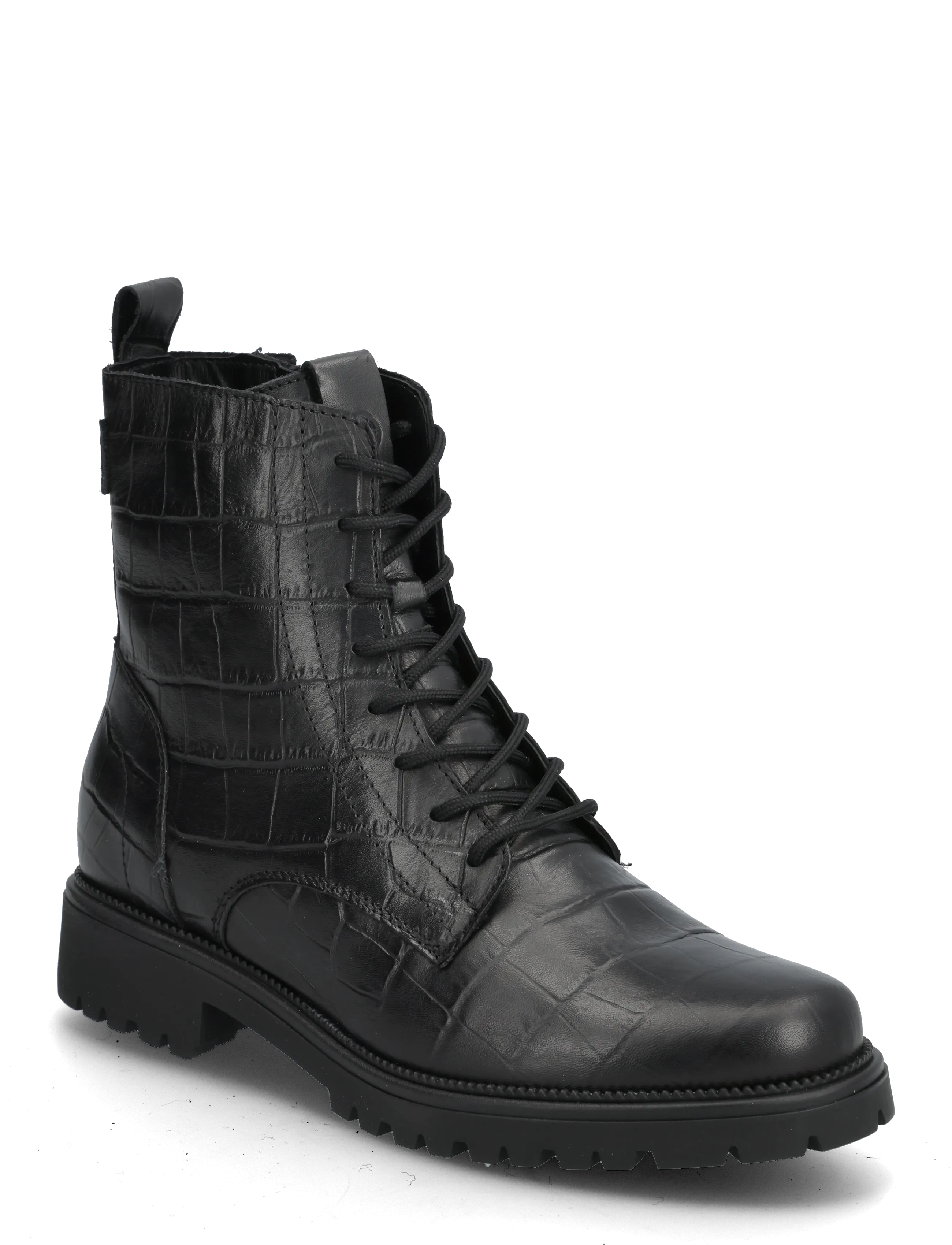 Tamaris Women Boots, 38, Ankle Schwarz - Laced Frauen