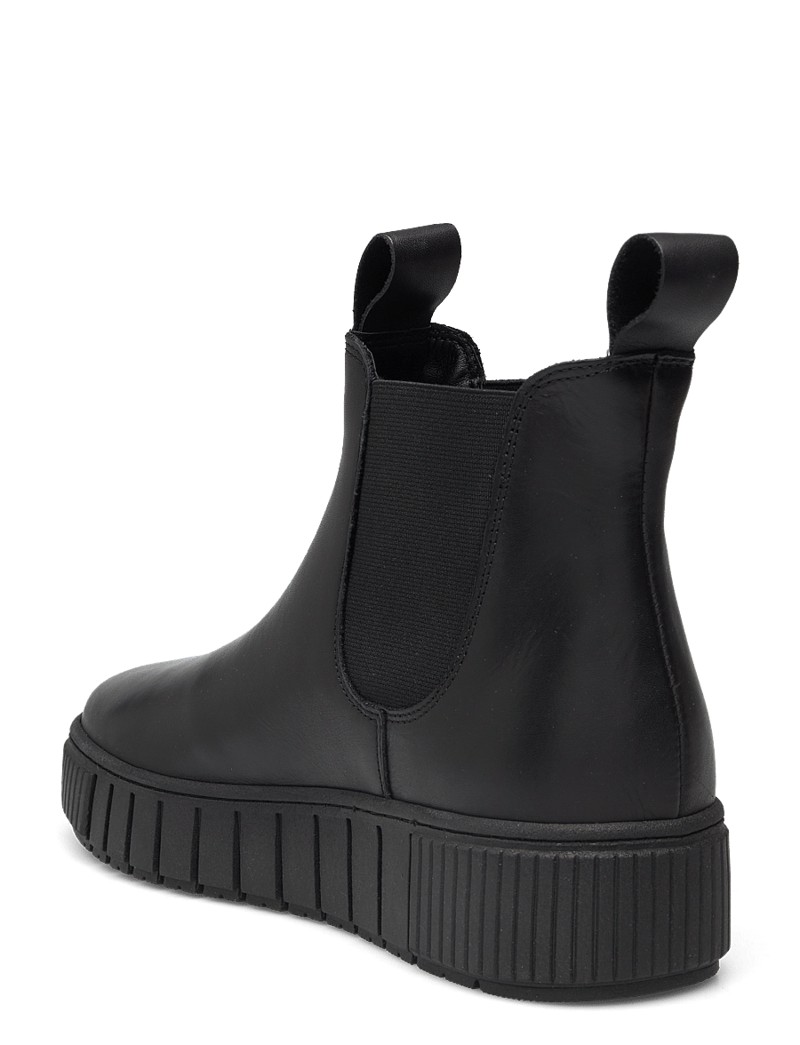 Tamaris - Women Boots - madalad poolsaapad - black leather - 2