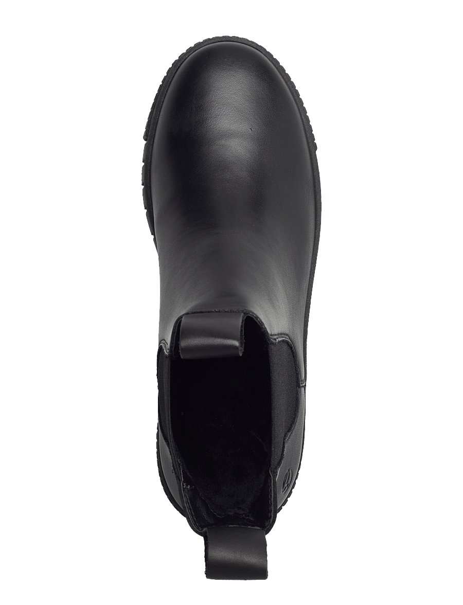 Tamaris - Women Boots - madalad poolsaapad - black leather - 3