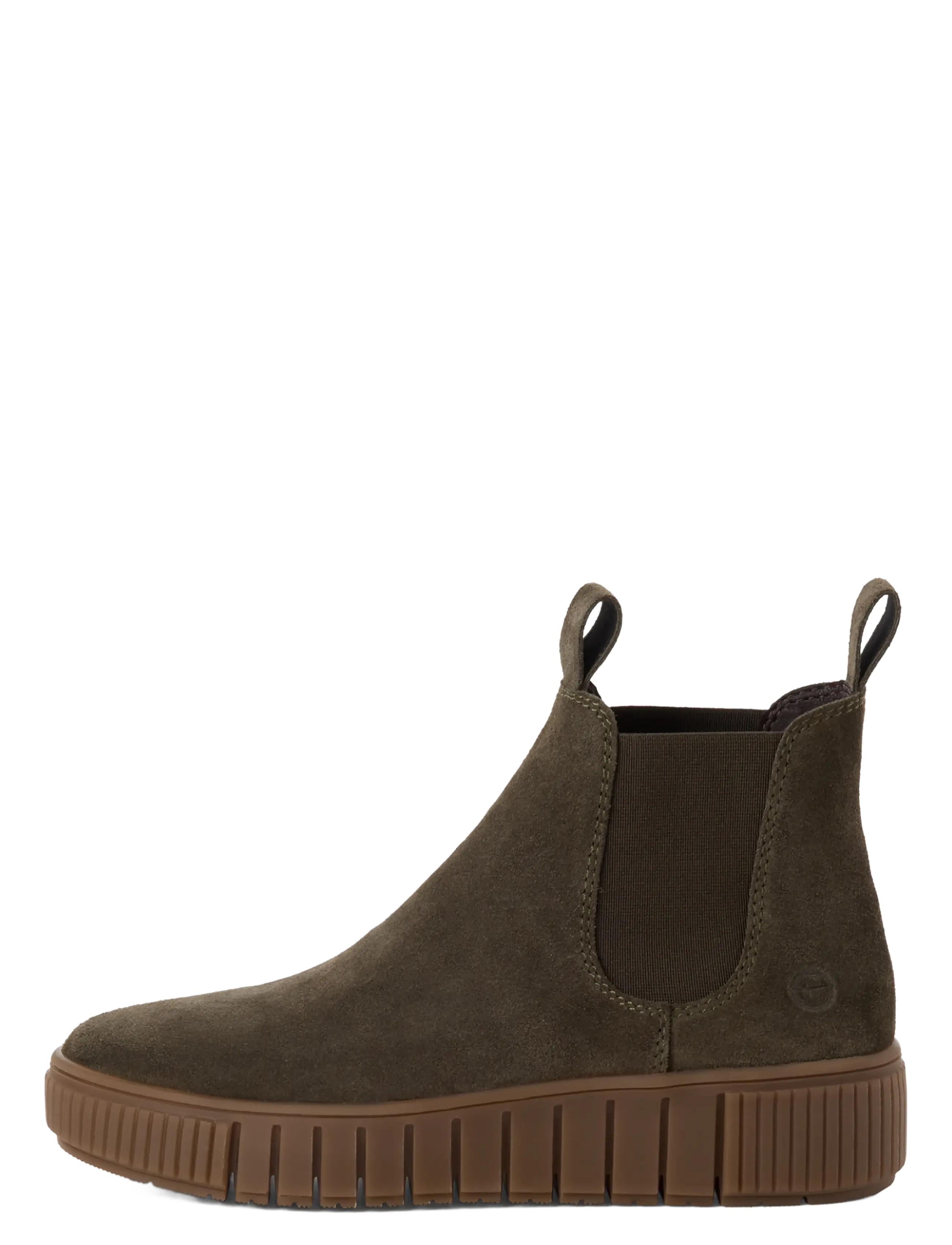 Tamaris - Women Boots - madalad poolsaapad - olive suede - 1