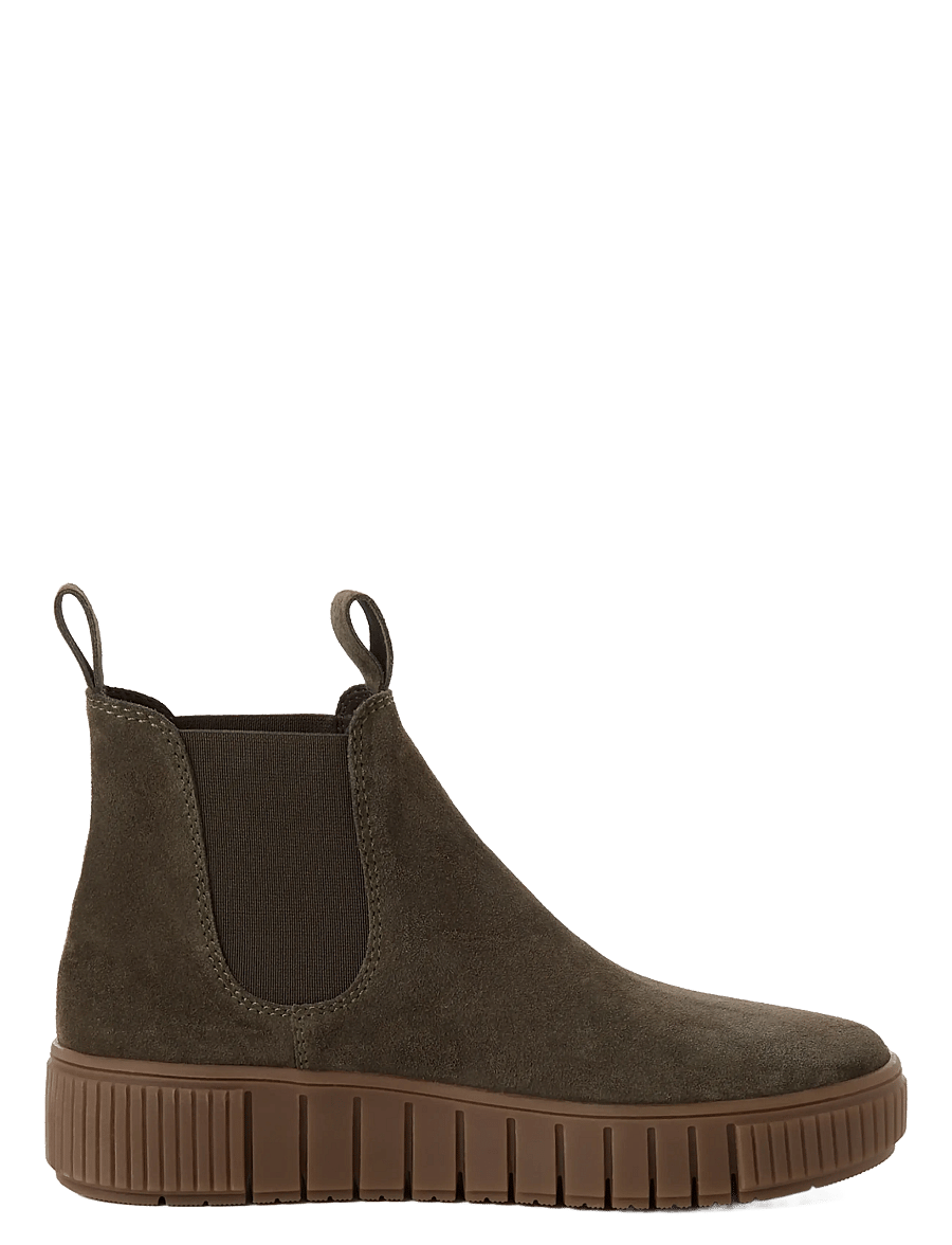 Tamaris - Women Boots - madalad poolsaapad - olive suede - 2