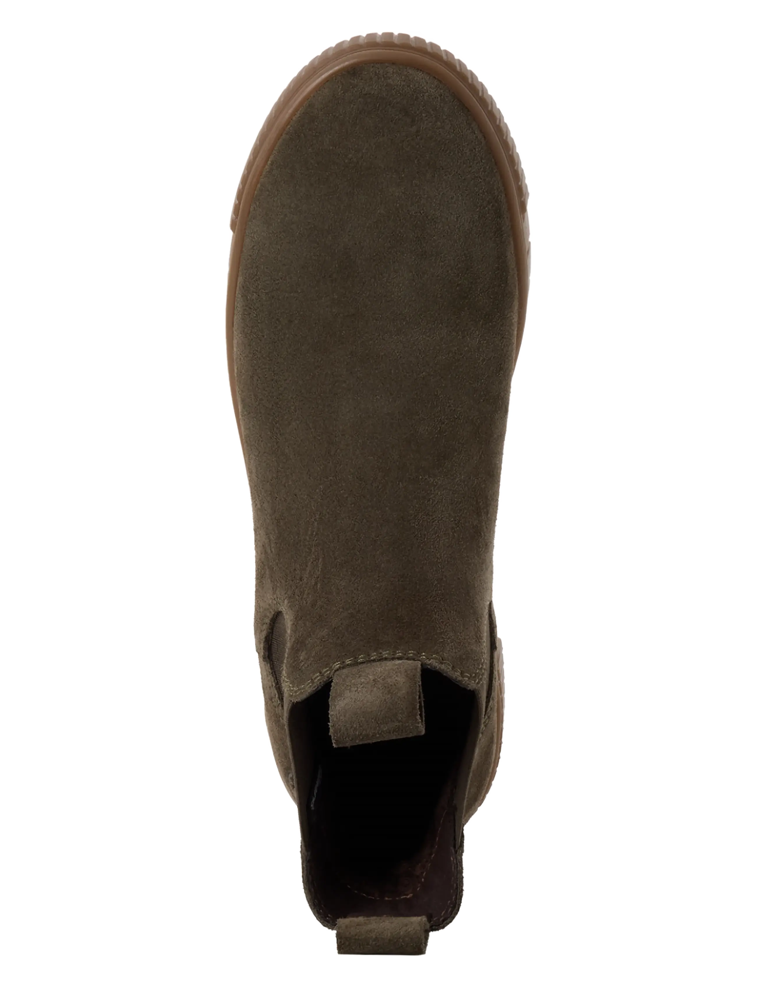 Tamaris - Women Boots - madalad poolsaapad - olive suede - 4