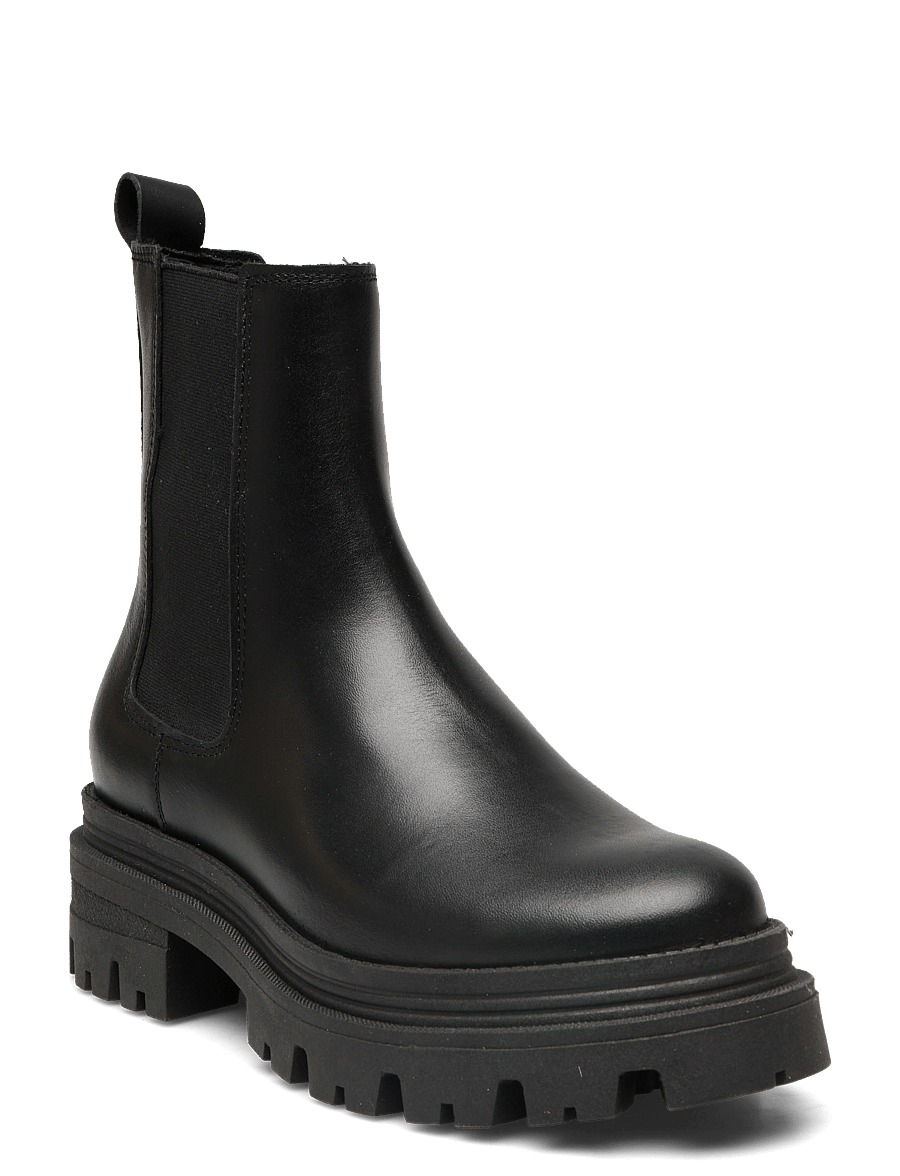 Tamaris - Women Boots - chelsea boots - black leather - 1