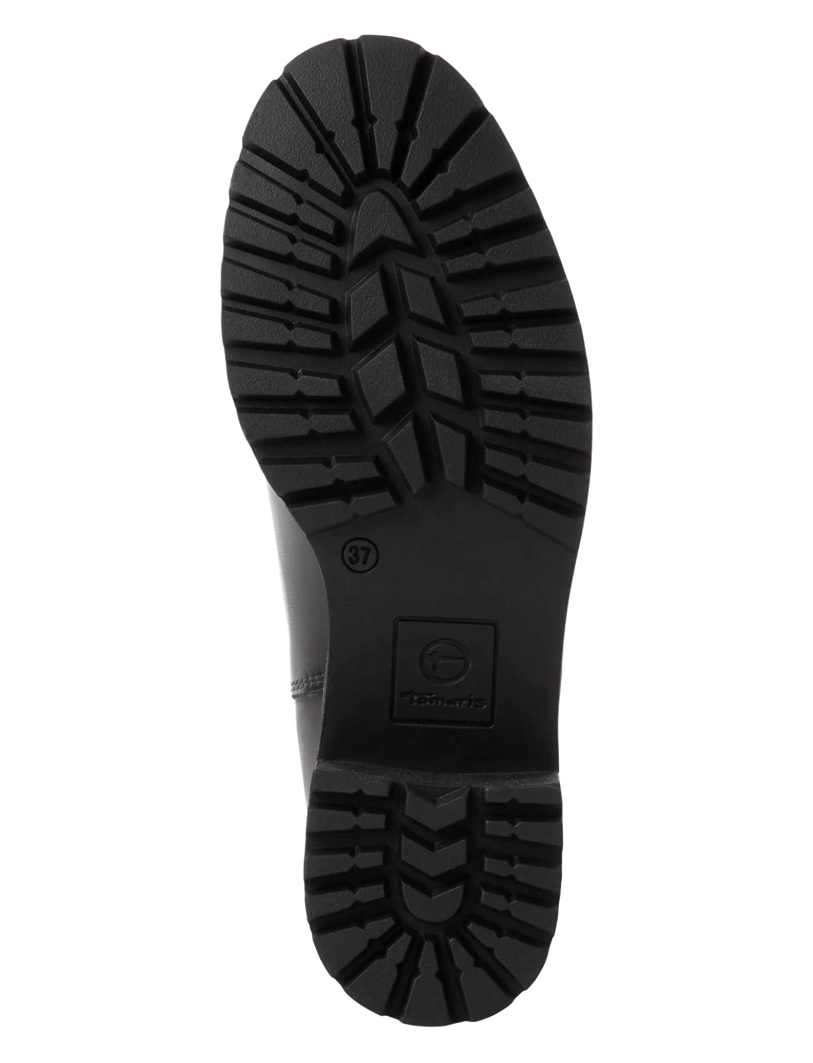 Tamaris - Women Boots - kontsaga poolsaapad - black leather - 3