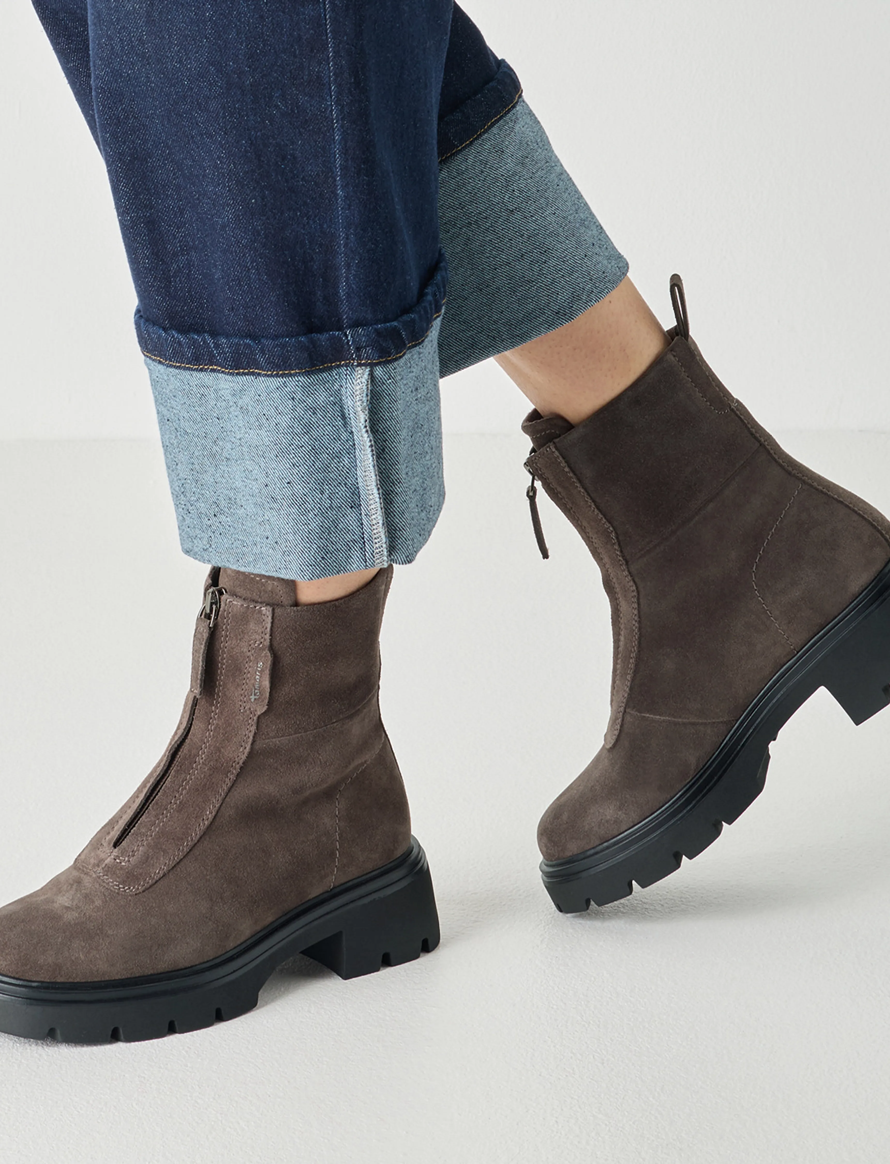 Tamaris - Women Boots - stövletter - cigar - 5