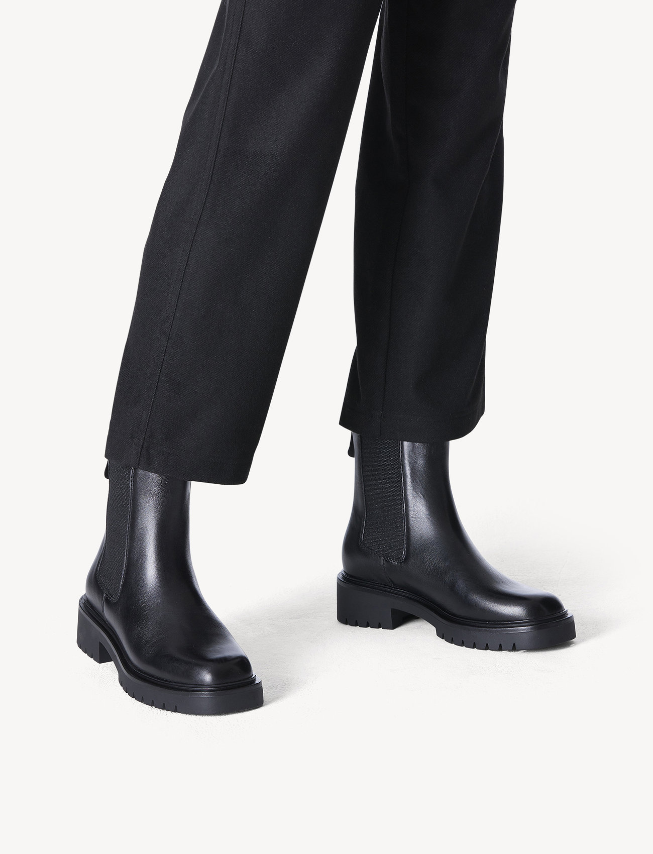 Tamaris - Women Boots - lygiapadžiai aulinukai iki kulkšnių - black - 1
