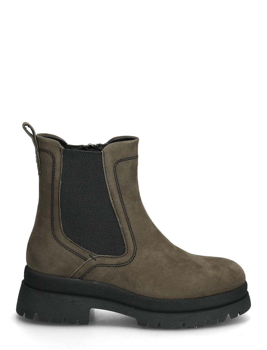 Tamaris - Women Boots - madalad poolsaapad - olive - 1