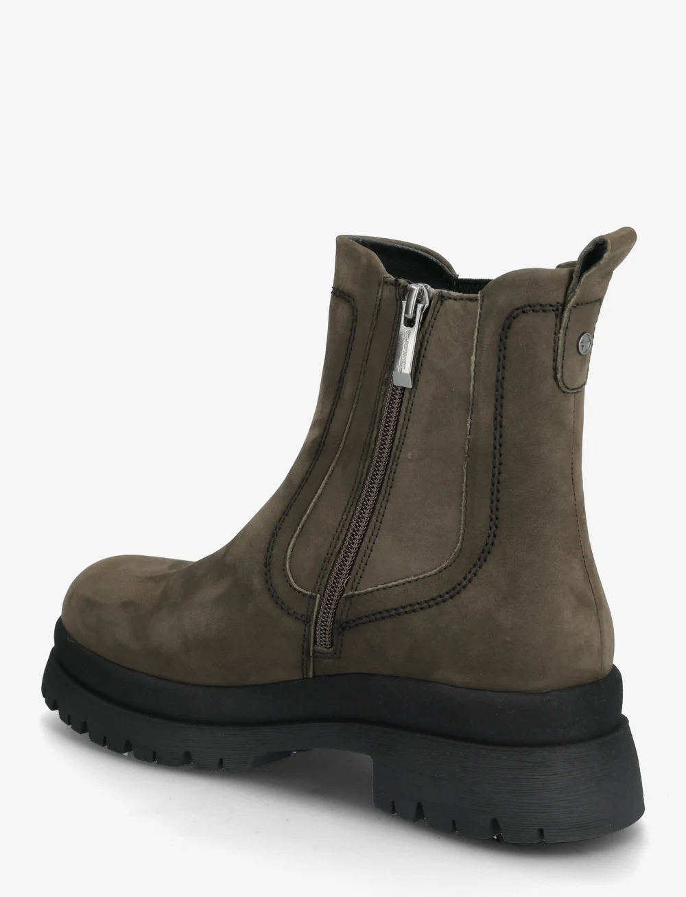 Tamaris - Women Boots - flade ankelstøvler - olive - 2