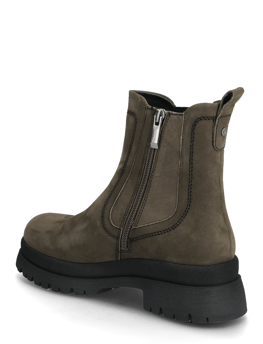 Tamaris - Women Boots - madalad poolsaapad - olive - 2
