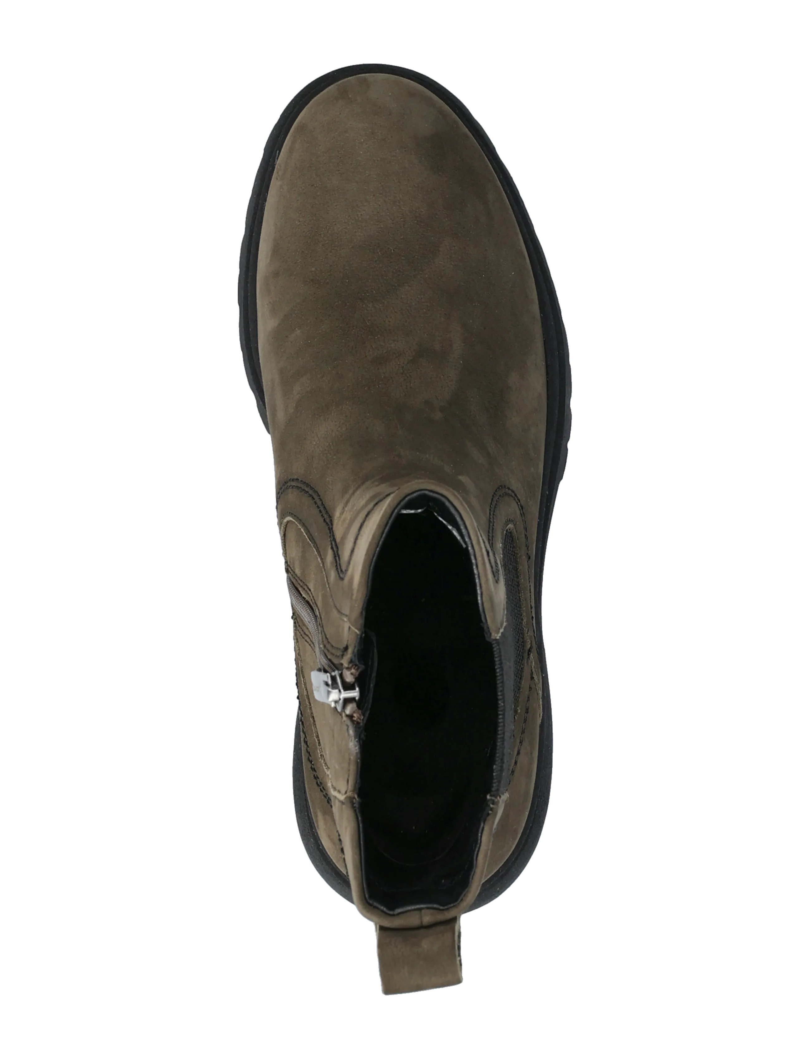 Tamaris - Women Boots - flade ankelstøvler - olive - 3