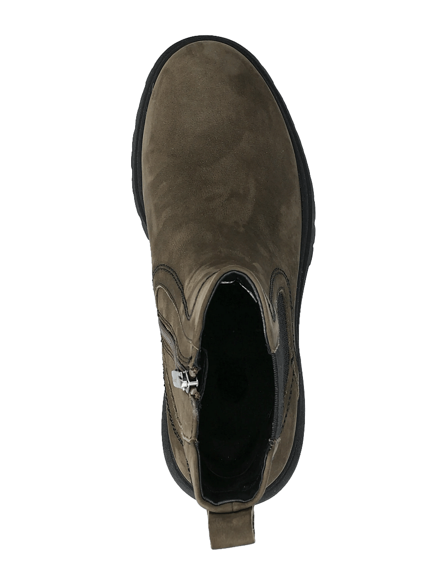 Tamaris - Women Boots - madalad poolsaapad - olive - 3