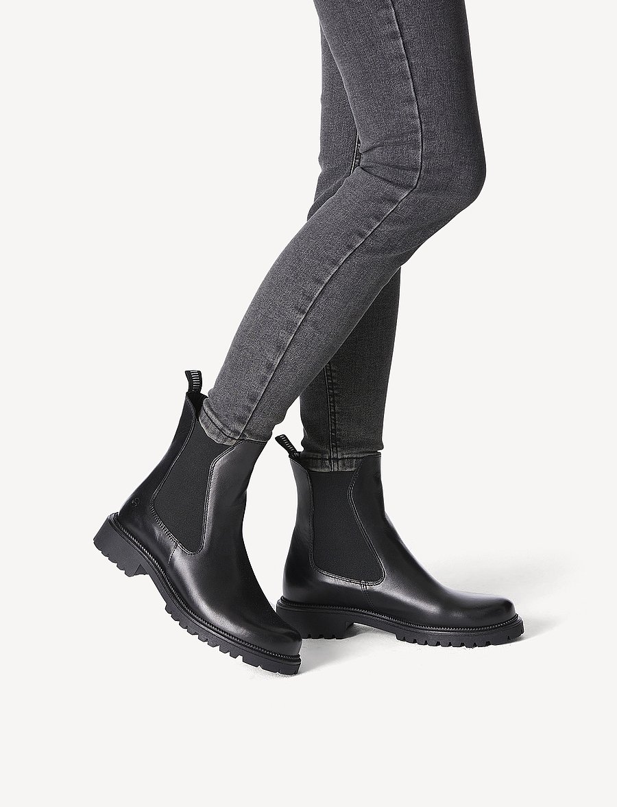 Tamaris - Women Boots - flache stiefeletten - black - 0