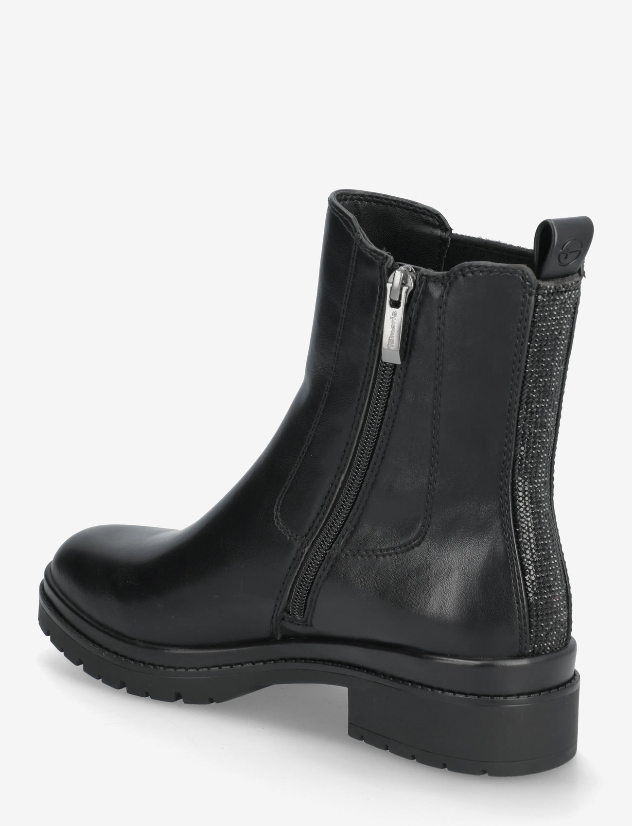 Tamaris - Women Boots - platta ankelboots - black glam - 2