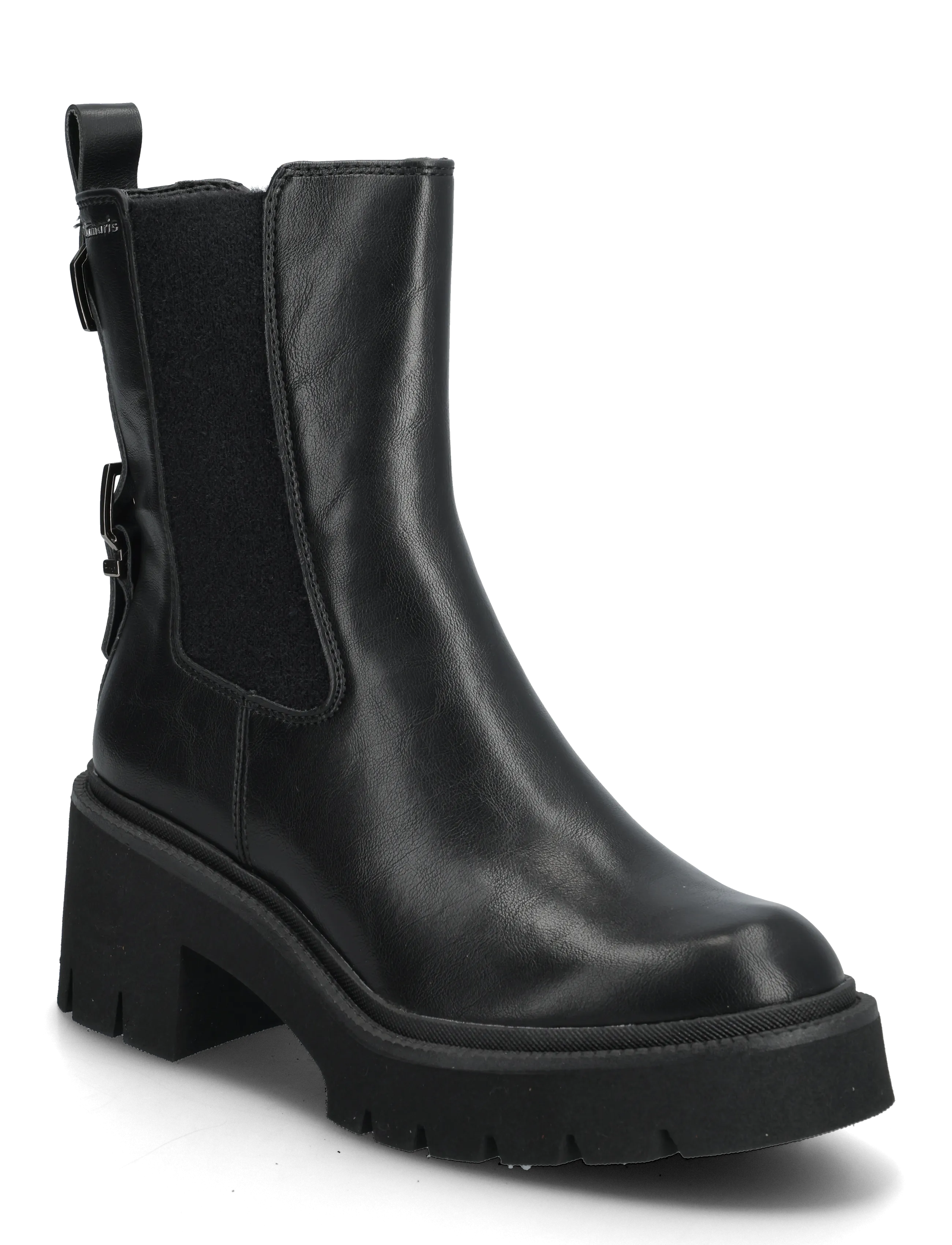 Tamaris Women Boots, 40, Ankle Schwarz - Boots With Heel, Frauen