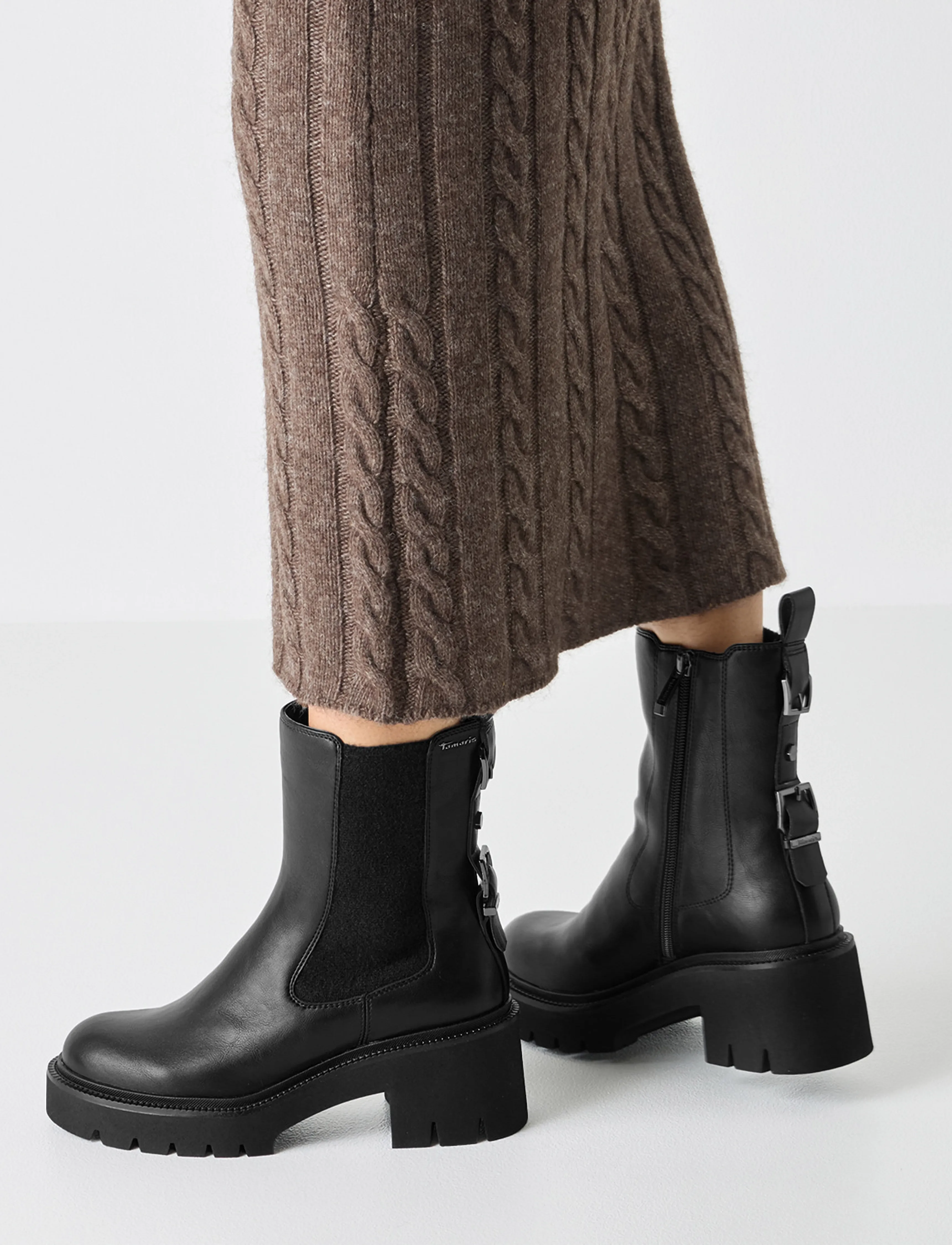 Tamaris - Women Boots - stiefeletten mit absatz - black - 5