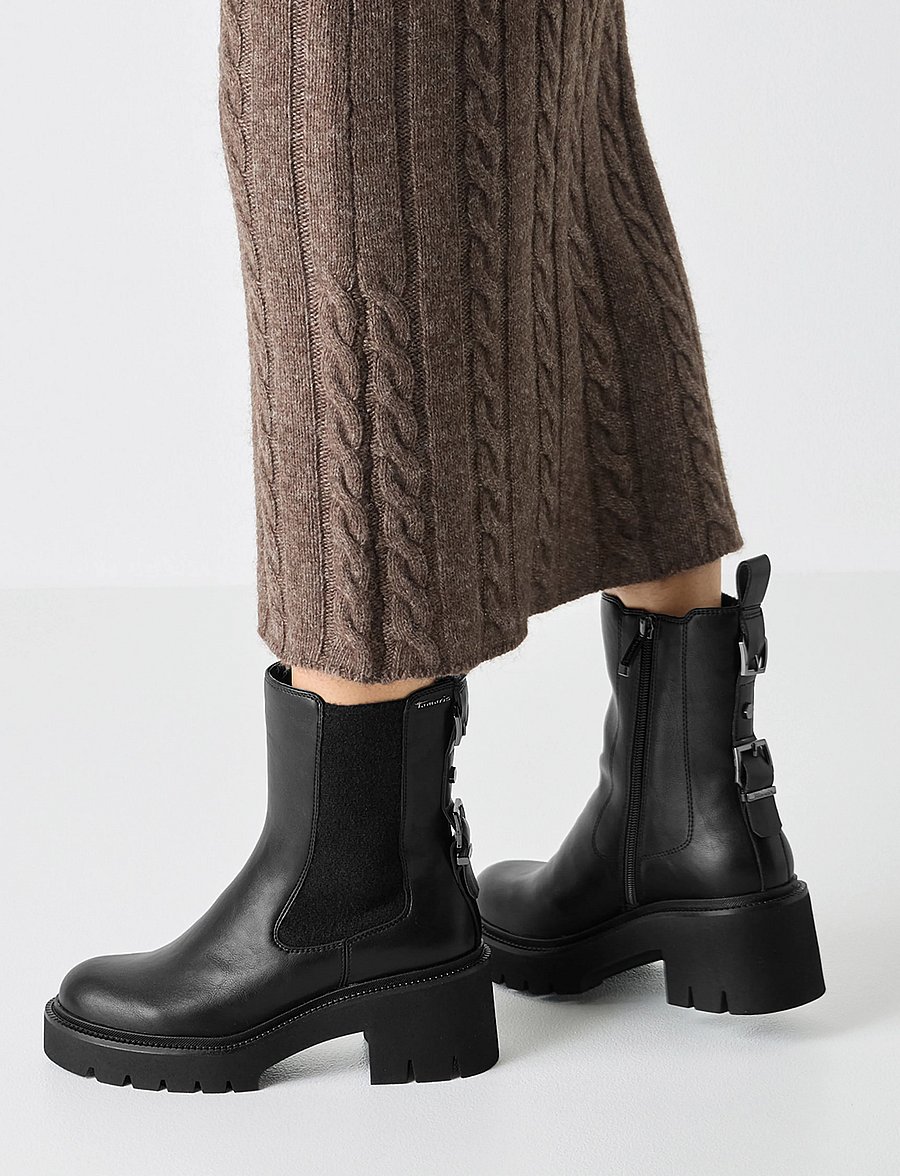 Tamaris - Women Boots - stiefeletten mit absatz - black - 5