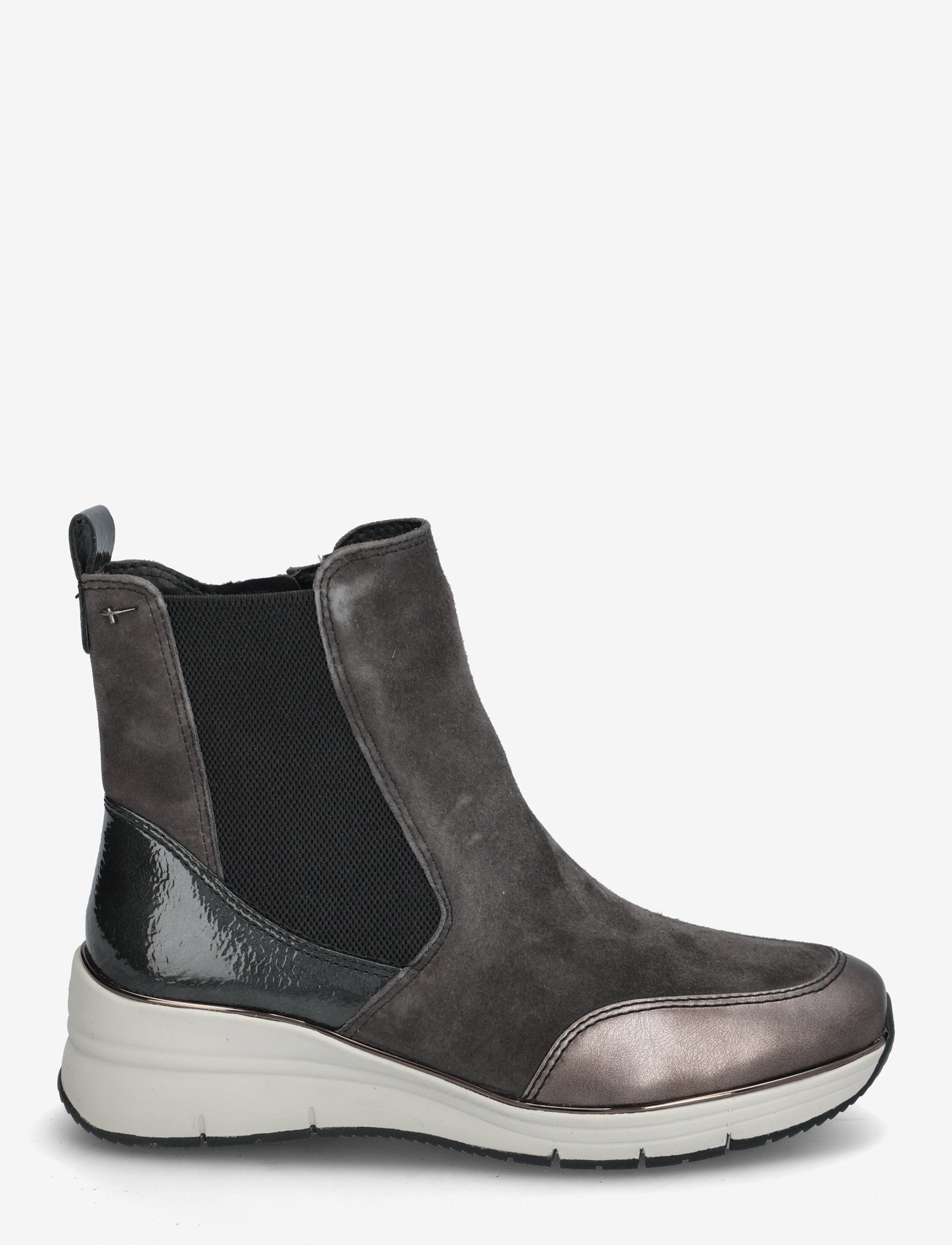 Tamaris - Women Boots - madalad poolsaapad - grey comb - 1