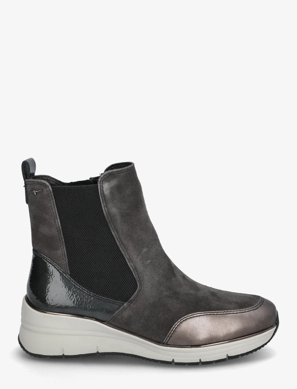 Tamaris - Women Boots - flache stiefeletten - grey comb - 1