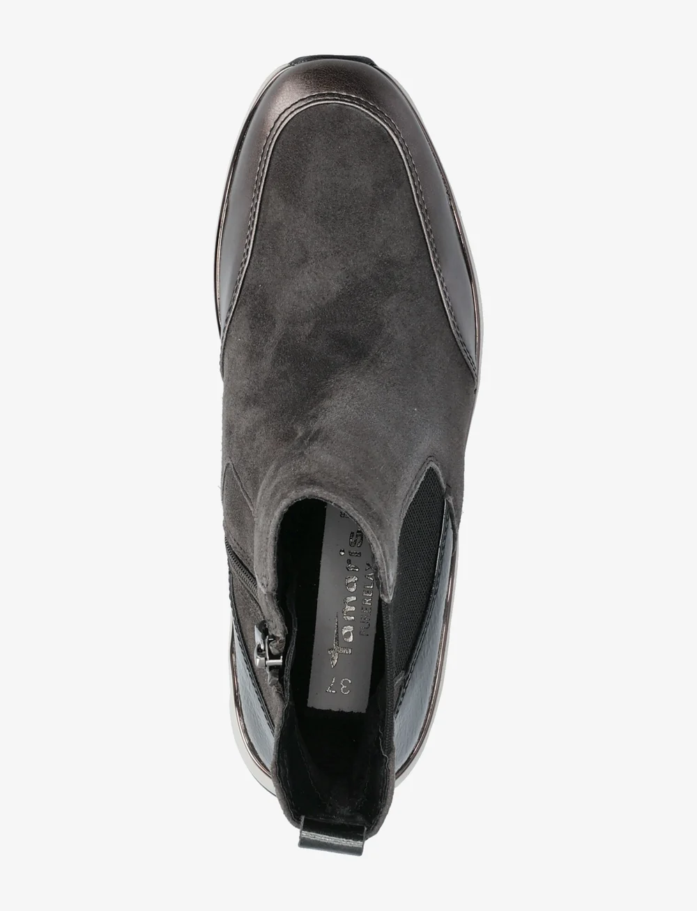 Tamaris - Women Boots - flache stiefeletten - grey comb - 3