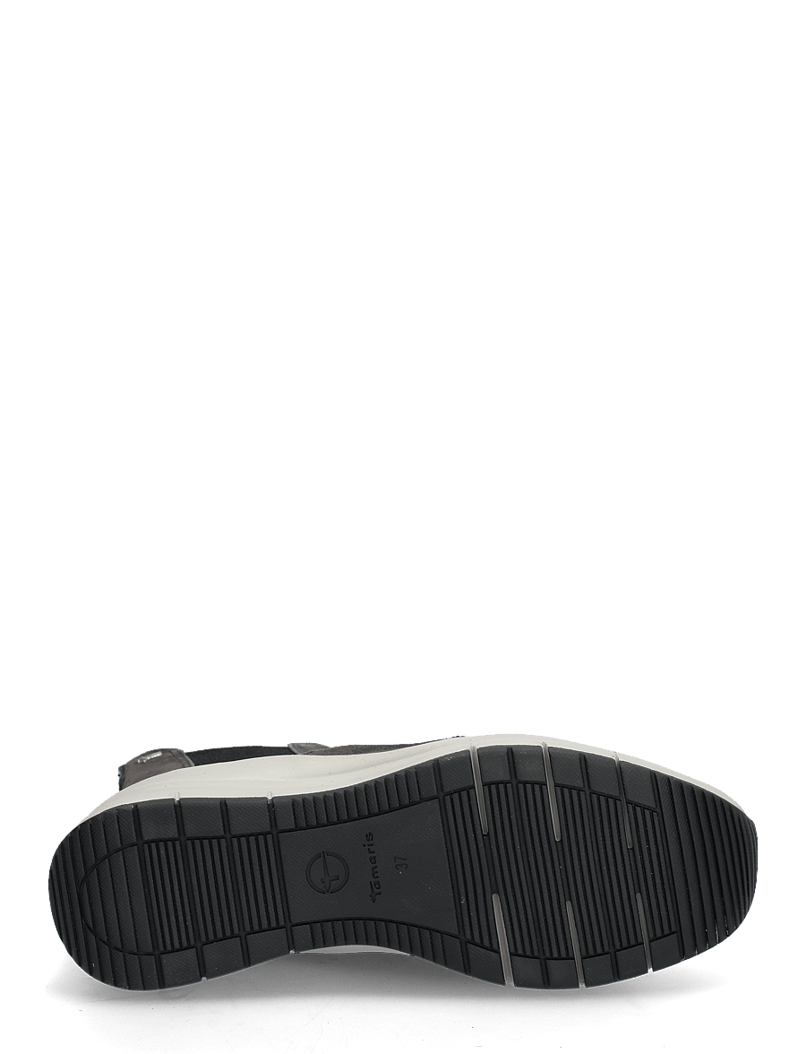 Tamaris - Women Boots - platte enkellaarsjes - grey comb - 4