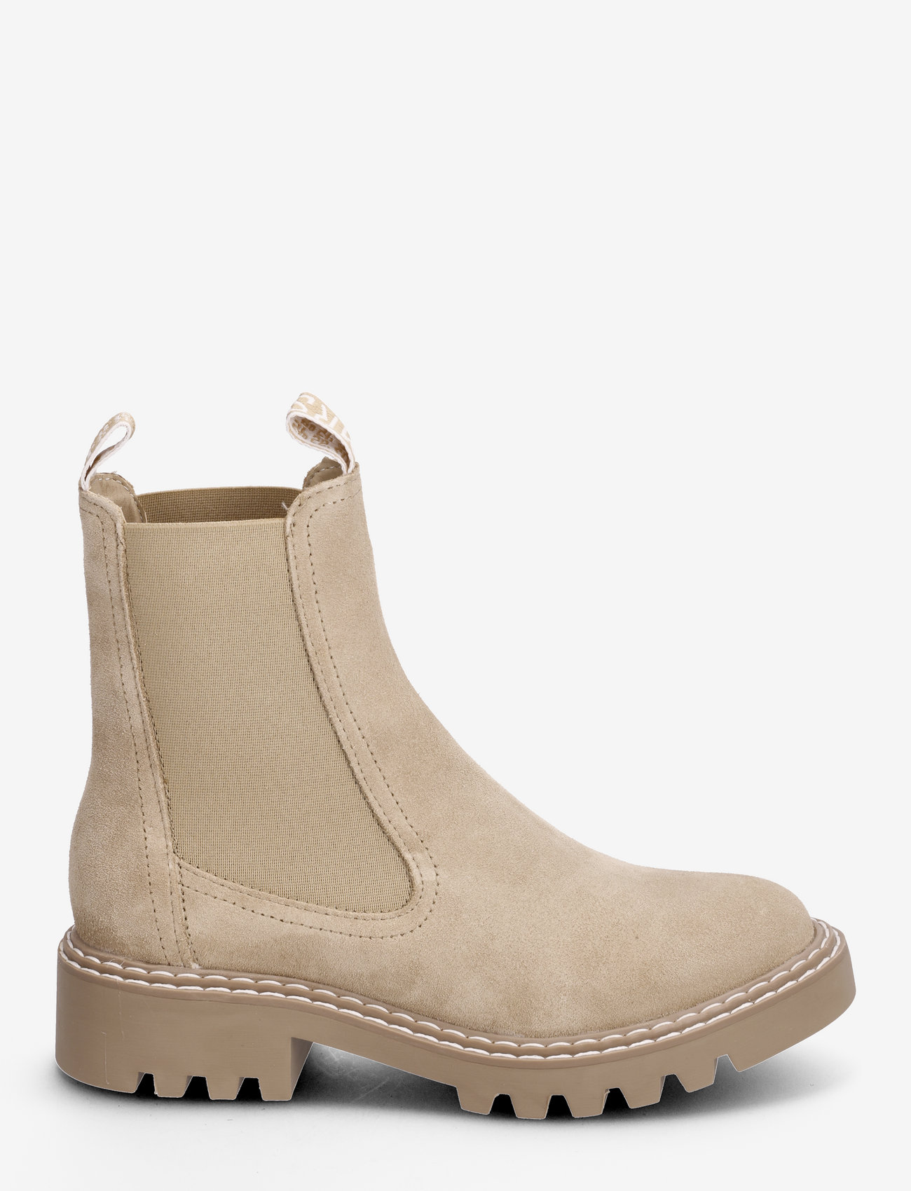 Tamaris - Women Boots - tasapohjaiset nilkkurit - beige suede - 1