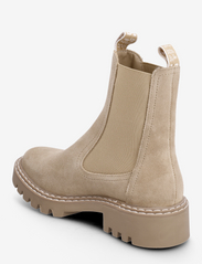 Tamaris - Women Boots - niski obcas - beige suede - 2