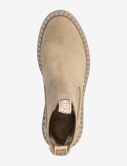 Tamaris - Women Boots - niski obcas - beige suede - 3