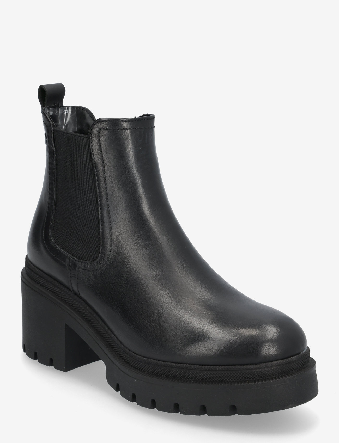 Tamaris - Women Boots - støvletter - black leather - 0