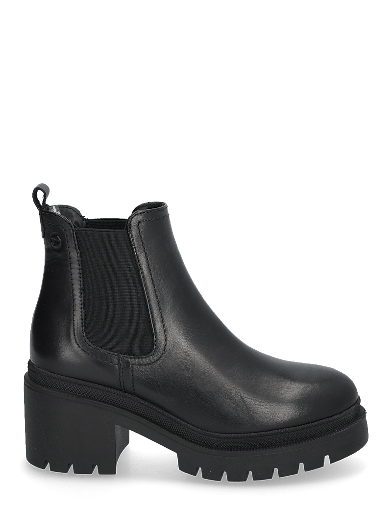 Tamaris - Women Boots - stiefeletten mit absatz - black leather - 1