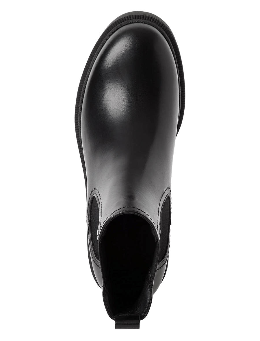 Tamaris - Women Boots - stiefeletten mit absatz - black leather - 5