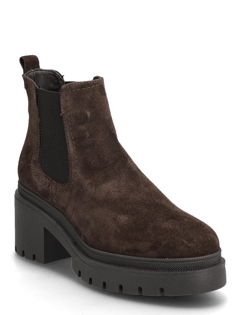 Tamaris - Women Boots - stövletter - mocca suede - 0