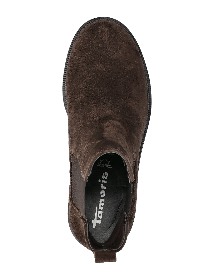 Tamaris - Women Boots - aukštakulniai aulinukai iki kulkšnių - mocca suede - 3