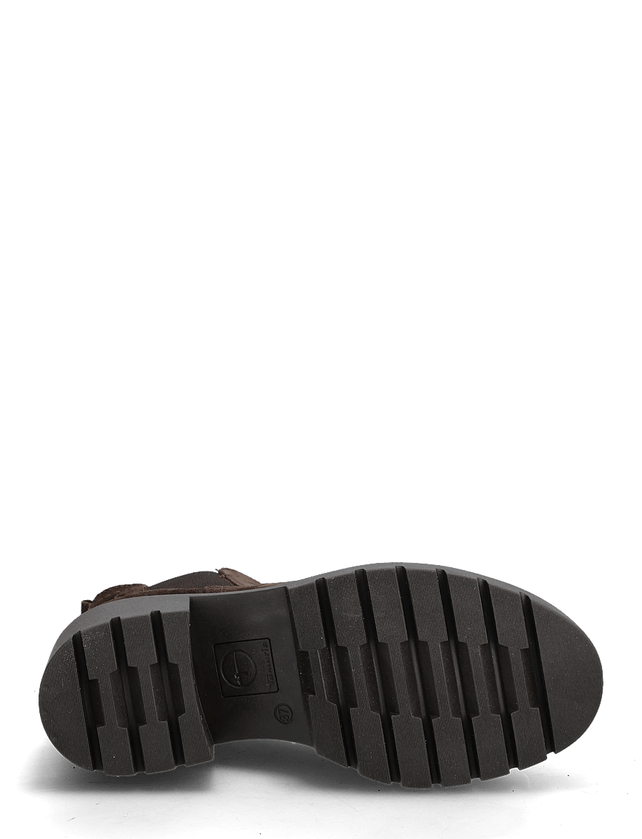 Tamaris - Women Boots - aukštakulniai aulinukai iki kulkšnių - mocca suede - 4