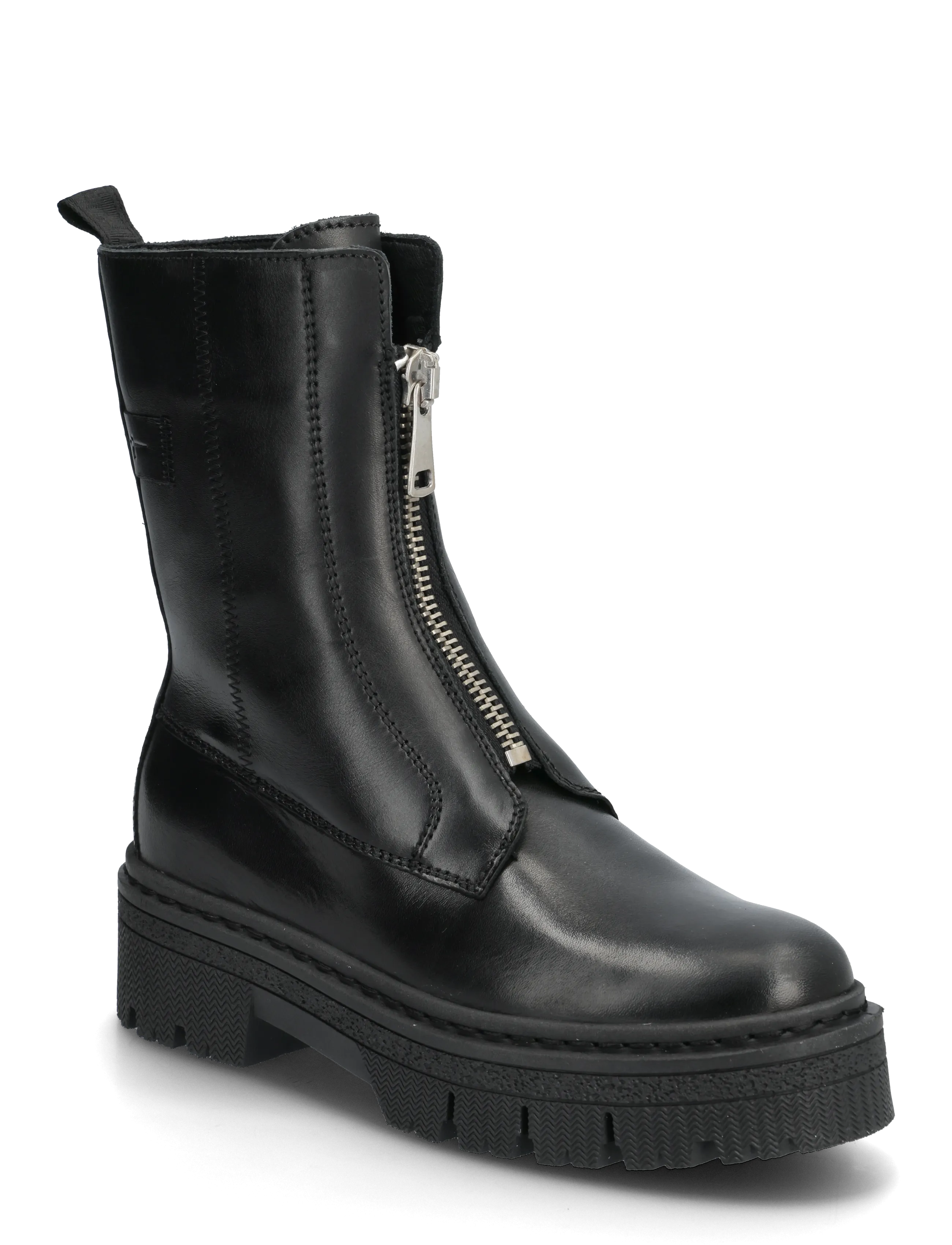 Tamaris Women Boots - Transitional Layering - BLACK LEATHER / black