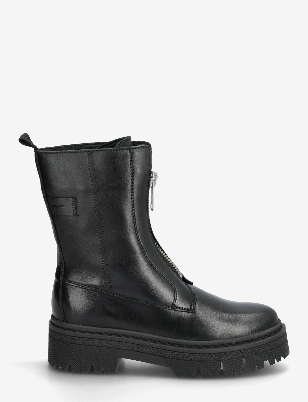 Tamaris - Women Boots - ankelstøvler - black leather - 1