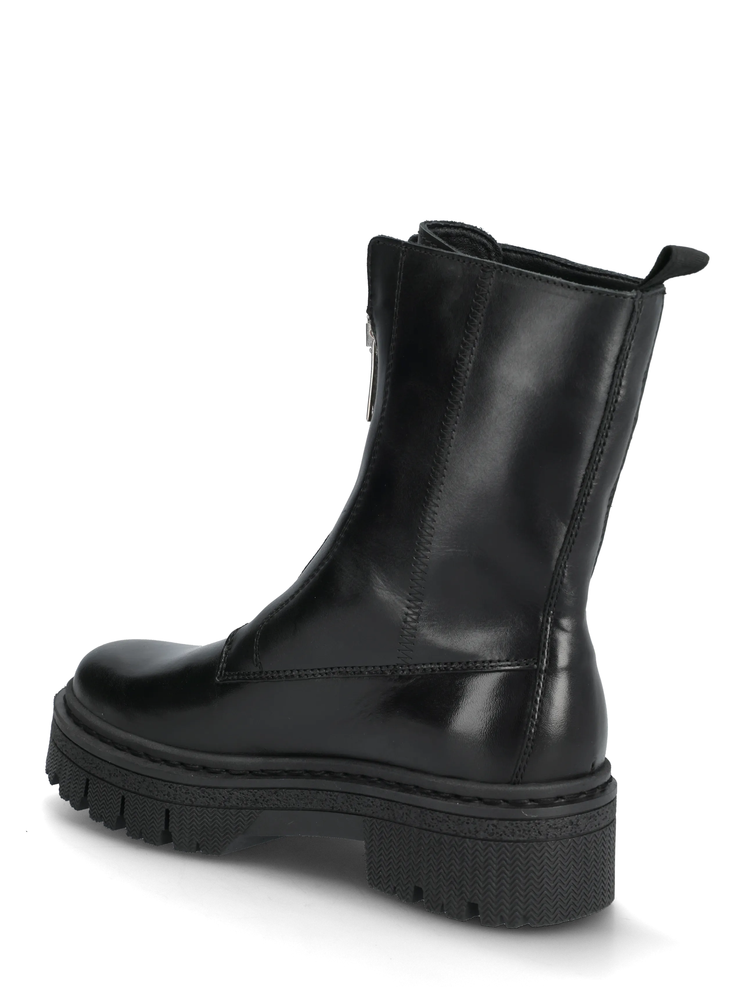 Tamaris - Women Boots - poolsaapad - black leather - 2