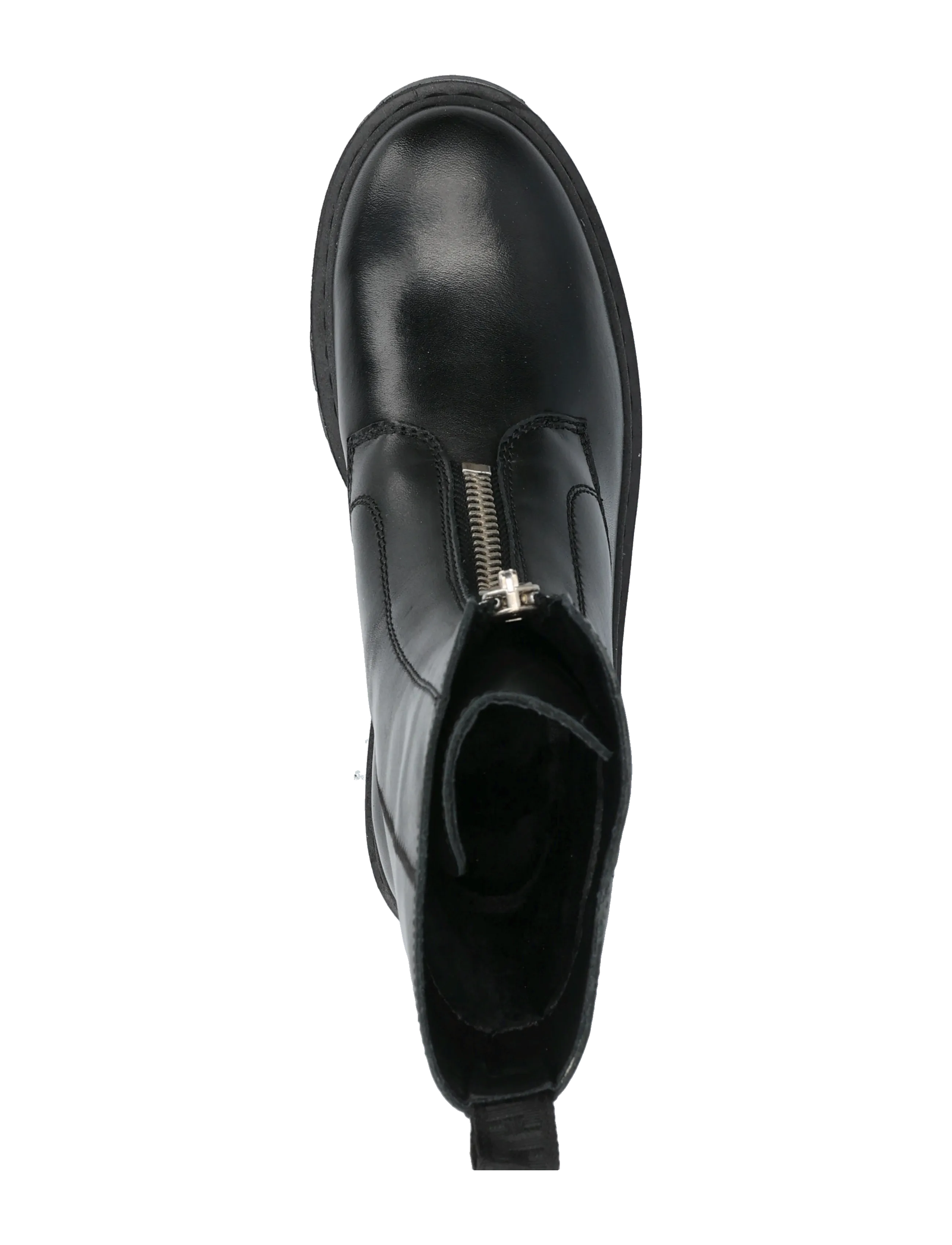 Tamaris - Women Boots - poolsaapad - black leather - 3