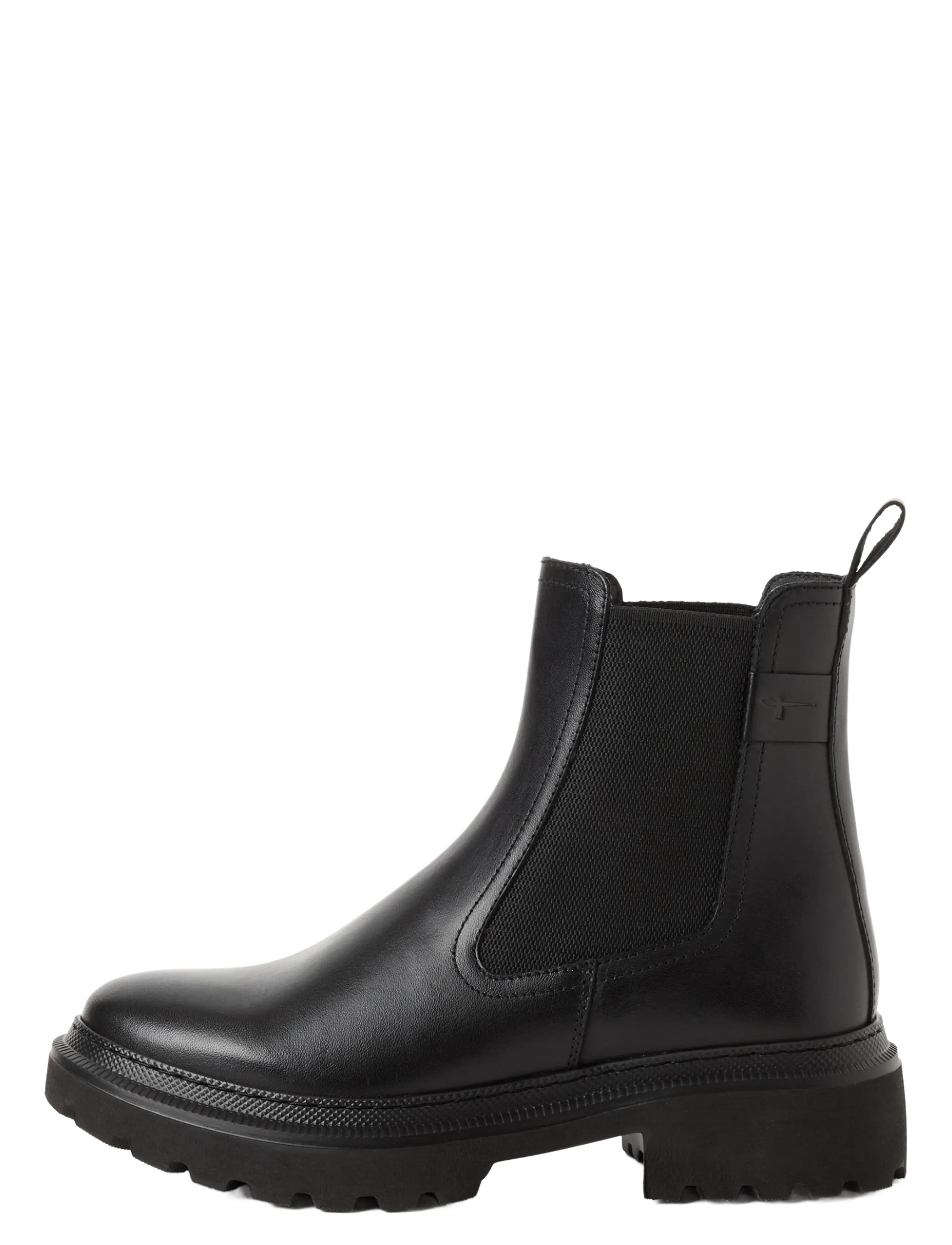 Tamaris - Women Boots - chelsea boots - black leather - 1