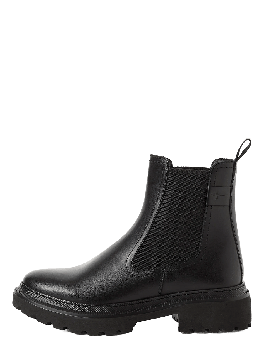 Tamaris - Women Boots - chelsea boots - black leather - 1