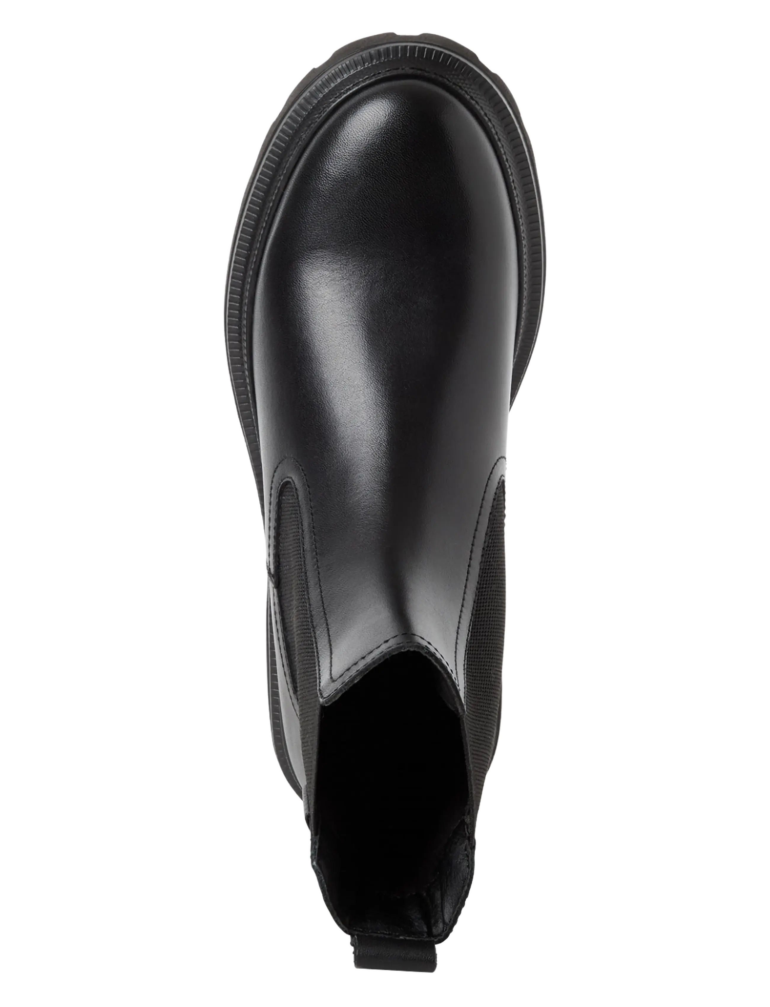 Tamaris - Women Boots - chelsea boots - black leather - 4