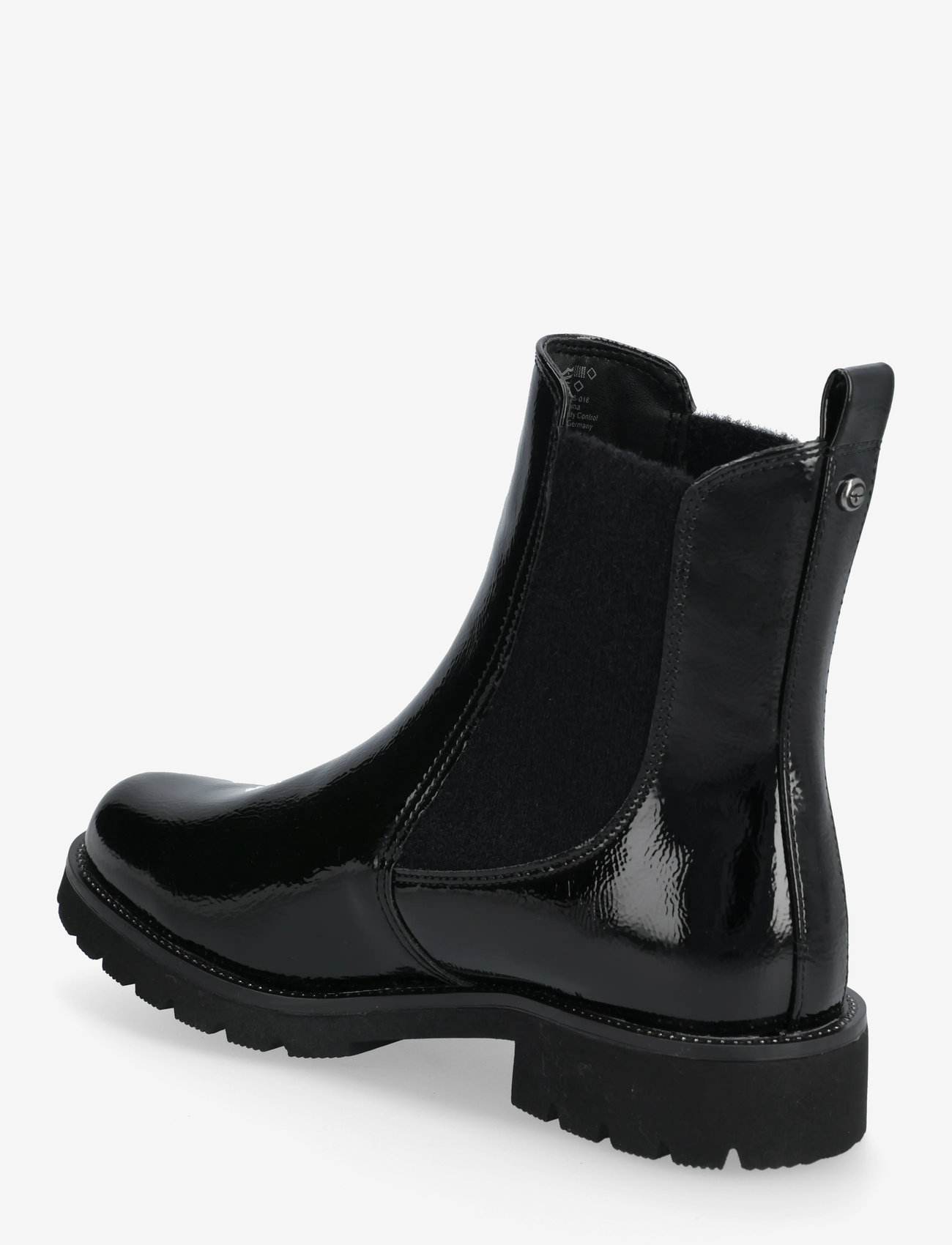 Tamaris - Women Boots - madalad poolsaapad - black patent - 2
