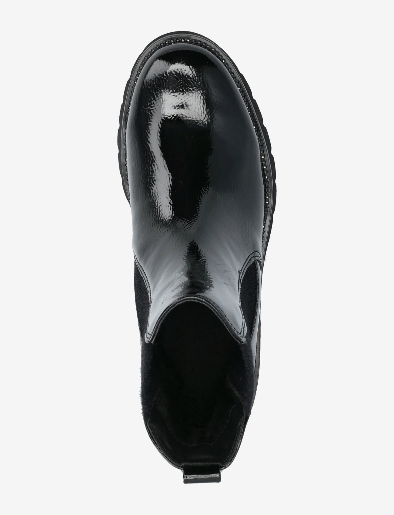 Tamaris - Women Boots - madalad poolsaapad - black patent - 3