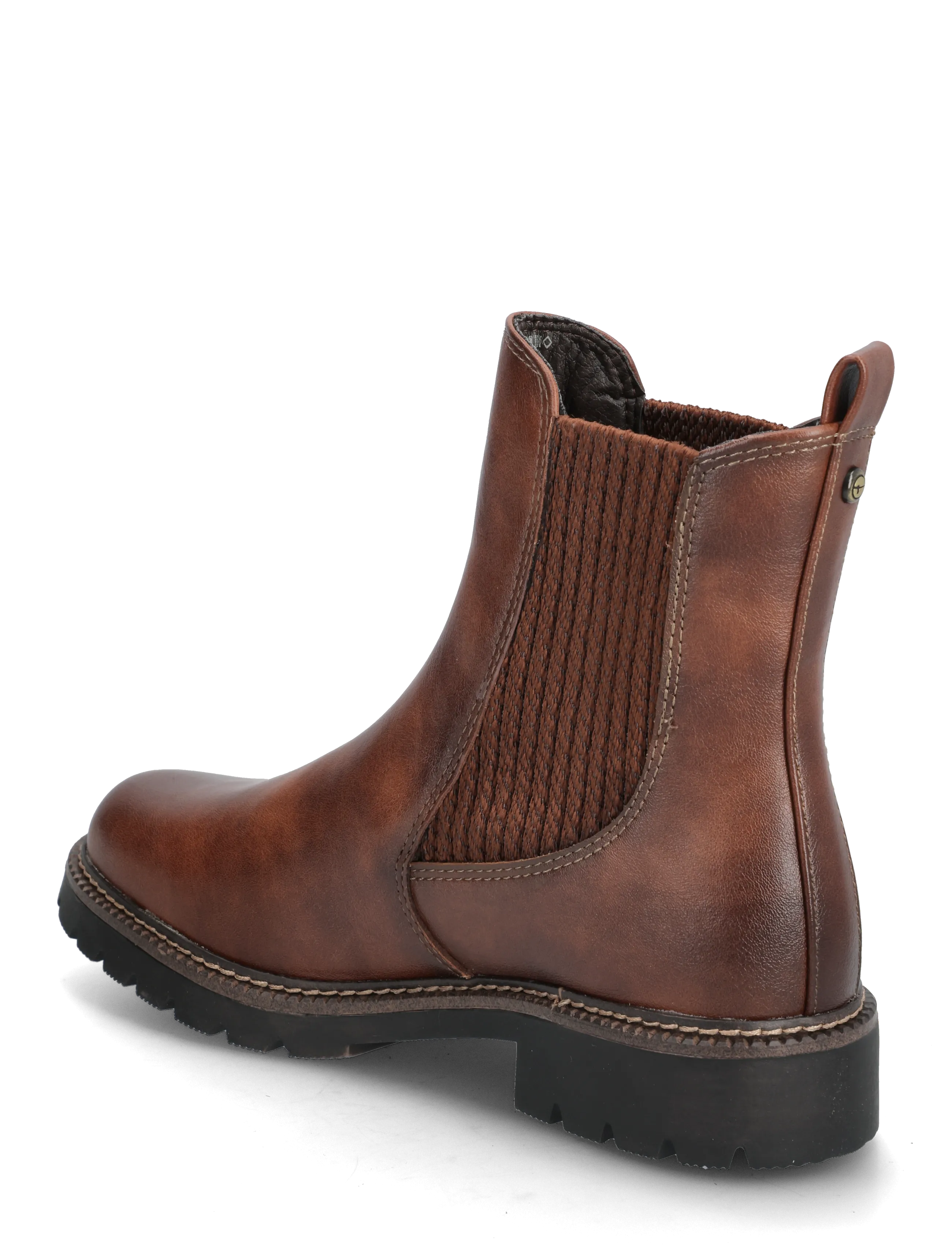 Tamaris - Women Boots - flade ankelstøvler - cognac - 2