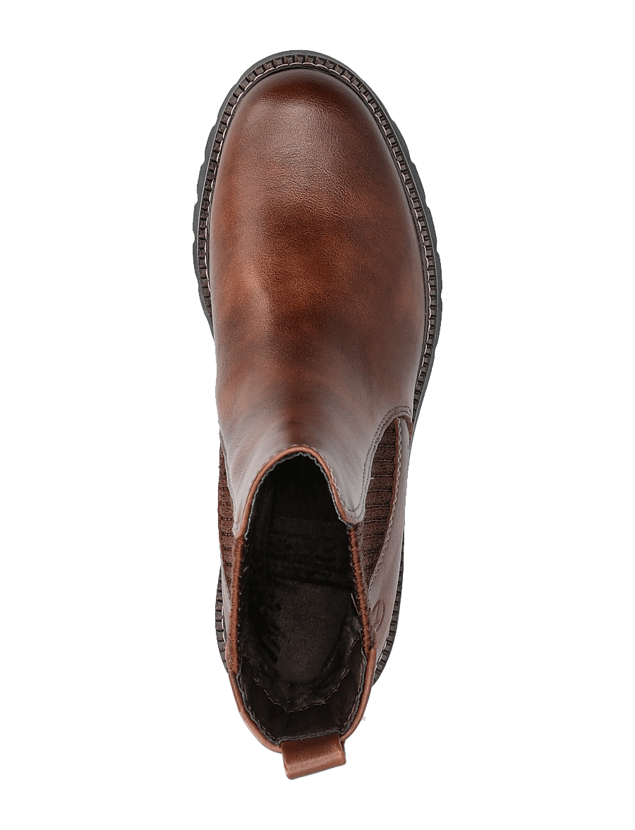 Tamaris - Women Boots - madalad poolsaapad - cognac - 3